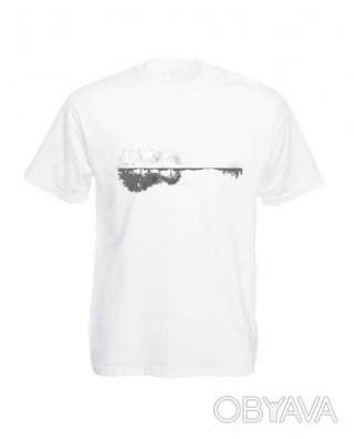 Футболка базова унісекс "№6", Білий, M