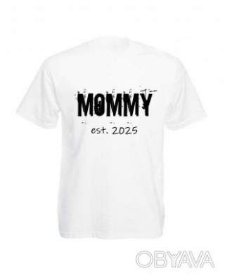 Базова унісекс футболка "Mommy", Білий, M