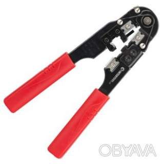 Кліщі для обтиску штекерів RJ-45 (8P8C) INTERTOOL HT-7054