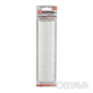 Комплект клейових стрижнів флуоресцентних, 7, 4&times;200 мм, 12 шт