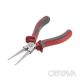 Круглогубцi, 160 мм, C55 INTERTOOL HT-0128