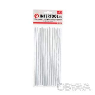 Комплект клейових стрижнів прозорих, 7, 4&times;200 мм, 12 шт