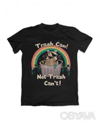 Футболка базова унісекс "Trash Stalker", Чорний, M