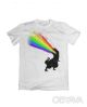 Базова футболка унісекс "Веселка. Початок", Білий, M