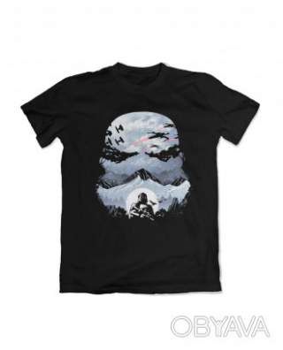 Футболка базова унісекс "Штурмовик", Чорний, M