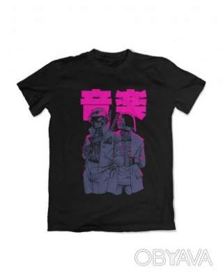 Базова футболка унісекс "Cyberpunk ", Чорний, M