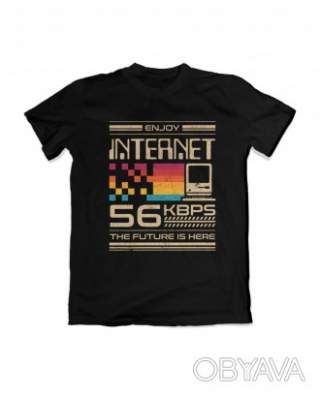 Футболка унісекс базова "Ретро", Чорний, M