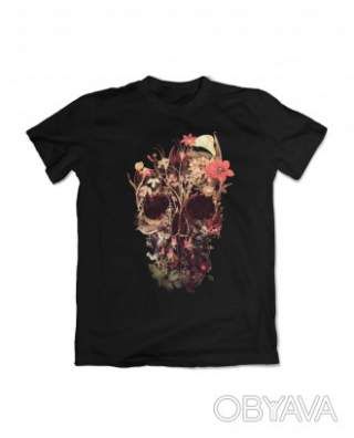 Базова футболка унісекс "Плинність часу", Чорний, M