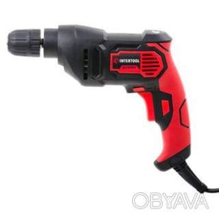 Дриль електричний, 0, 5 кВт, 0-2400 об/хв, 0, 8-10 мм, швидкозатискний патрон