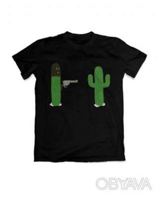 Базова футболка унісекс "Розборки в пустелі", Чорний, M