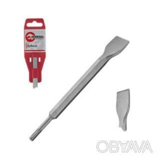 Зубило плоске, SDS-Plus, 25 мм, 280&times;17 мм INTERTOOL SD-0412