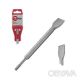 Зубило плоске, SDS-Plus, 25 мм, 280&times;17 мм INTERTOOL SD-0412