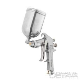 Фарбопульт пневматичний HP, форсунка: 1, 5 мм, верхній металевий бачок: 400 мл