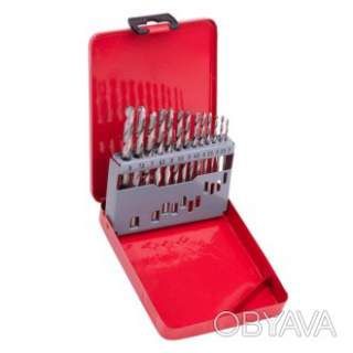 Набір свердел по металу HSS, 13 шт. (2, 0-8, 0 мм)