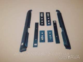 Пороги ваз 2109, 21099, 2114, 2115 (комплект порогів, підсилювачів