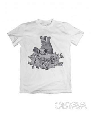 Базова футболка унісекс "Багатодітна мати", Білий, M