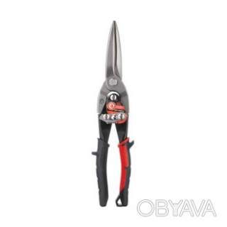 Ножиці по металу подовжені 300 мм прямі, Cr-Mo, професійні