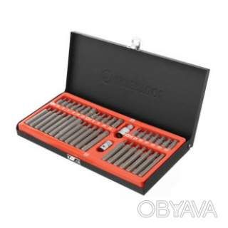 Набір зірок і шестигранників STORM, Cr-V, 40 од. (TORX, HEX