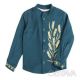 Флісова сорочка для хлопчика "Колоски", Смарагдовий, 98 (3 роки)