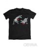 Базова футболка унісекс "T-Rex Boxing", Чорний, M