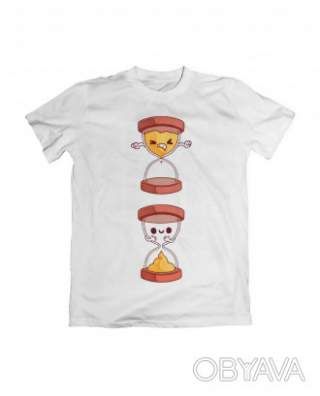 Базова футболка унісекс "Shitty Time", Білий, M