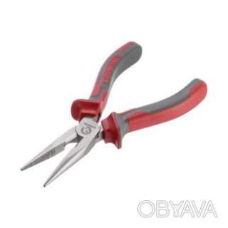 Довгогубці прямі, 160 мм, С55 INTERTOOL HT-0127