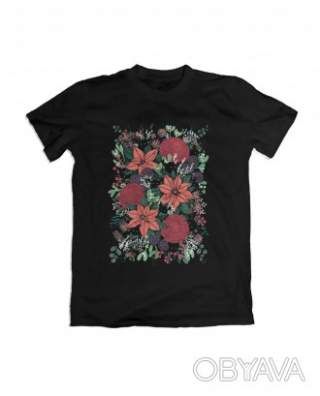 Базова футболка унісекс "Клумба", Чорний, M
