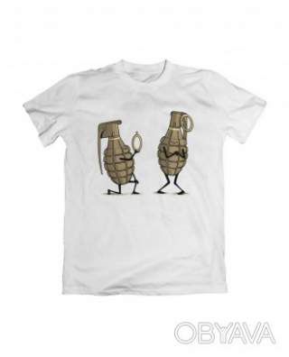 Базова футболка унісекс "Вибухова пропозиція", Білий, M