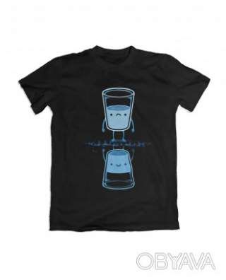 Базова футболка унісекс "Інь-Ян", Чорний, M