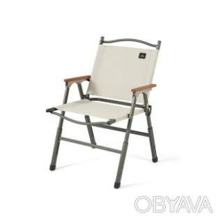 Крісло складане Naturehike CNK2550JJ010, сталь, бежевий