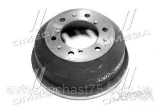 Барабан гальмівний Газ 3309, 3307, 53 задній (виробник Rider, Угорщина)