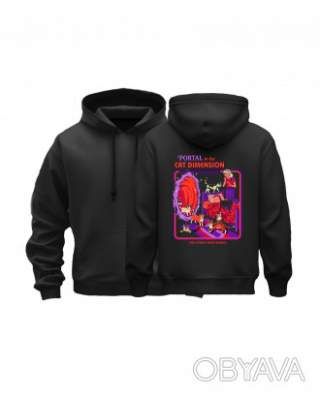 Базовий худі унісекс "Сильна та незалежна", Чорний, M