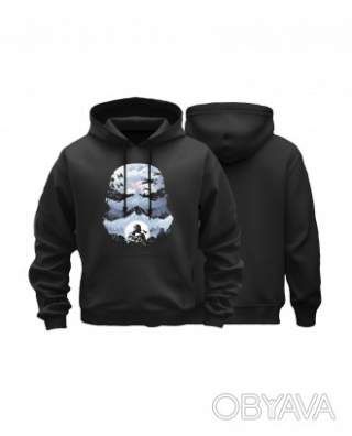 Худі базовий унісекс "Штурмовик", Чорний, M