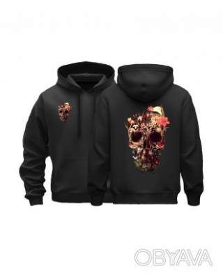 Базовий худі унісекс "Плинність часу", Чорний, M