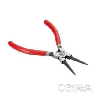 Щипці для зняття та встановлення стопорних кілець, 150 мм, прямі