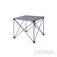 Складаний стіл Naturehike CNK2450JJ013, M, алюміній, сірий