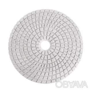 Коло алмазне шліфувальне гнучкий на липучці 125 мм P30. INTERTOOL BT-0922