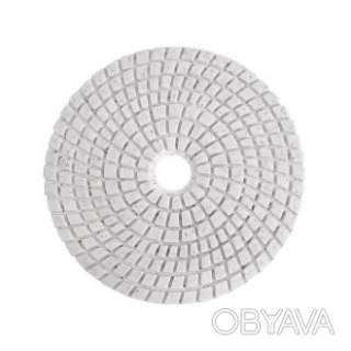 Коло алмазне шліфувальне гнучкий на липучці 100 мм P30. INTERTOOL BT-0902