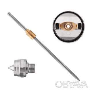 Комплект форсунки 1, 3 мм для фарбопульта HVLP PT-0102 (форсунка