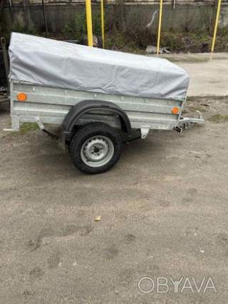 Оцинкований причіп посилений "Дніпро-200"-довговічна модель!