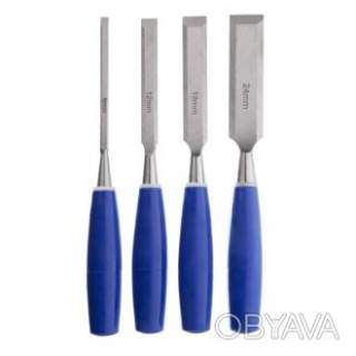 Набір стамесок 4 од.: 6, 12, 18, 24 мм HT-3501