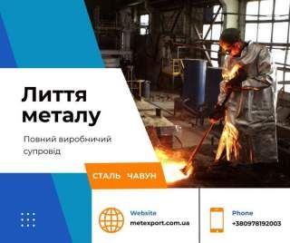 Виготовляємо виливки за кресленнями замовника