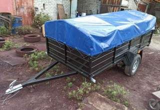 ,Прицеп легковой 2500х1500х500 с завода на прямую.Рассрочка без %