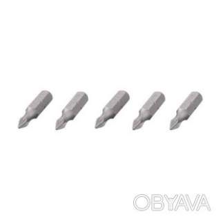 Комплект викруткових насадок, PH1, 1/4"&times;25 мм, ACR, S2, 5 од.