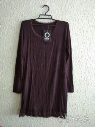 Віскозний з кружевом реглан, кофточка, туніка Bon Bon, Італія