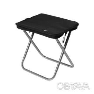 Стілець складаний Naturehike CNK2550JJ011, алюміній, чорний