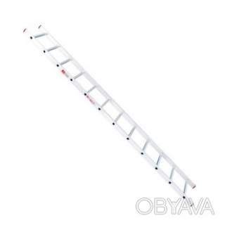 Драбина алюмінієва приставна, 12 сходів, 3, 40 м, 150 кг INTERTOOL LT-0112