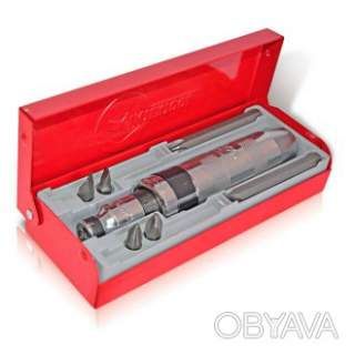 Викрутка ударна з комплектом насадок, 6 од. INTERTOOL HT-0431