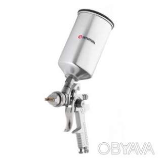 Фарбопульт пневматичний HVLP, форсунка: 1, 3 мм, верхній металевий бачок