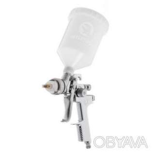 Фарбопульт пневматичний HVLP, форсунка: 1, 4 мм, верхній пластиковий бачок